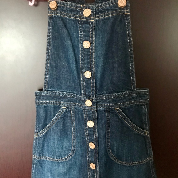 Gap girls size small denim dress. Brand new. - Picture 2 of 3